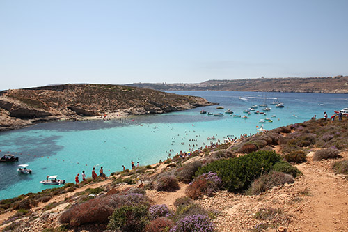 Jet ski tour to Comino