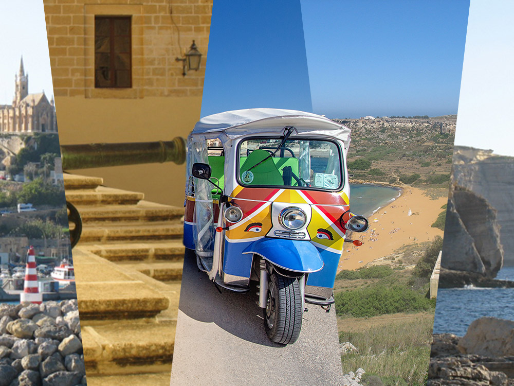 TOUR EN TUK TUK POR GOZO