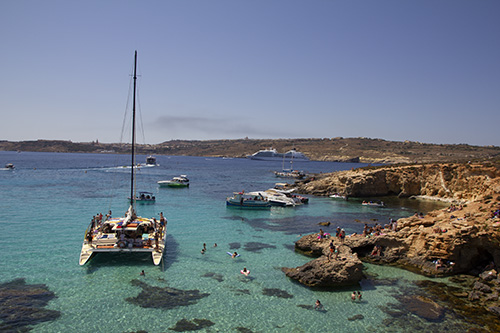 day cruise malta catamaran