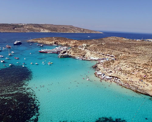 Short Group Trip from Mellieha: Explore the Blue Lagoon on Comino for Snorkeling and Swimming