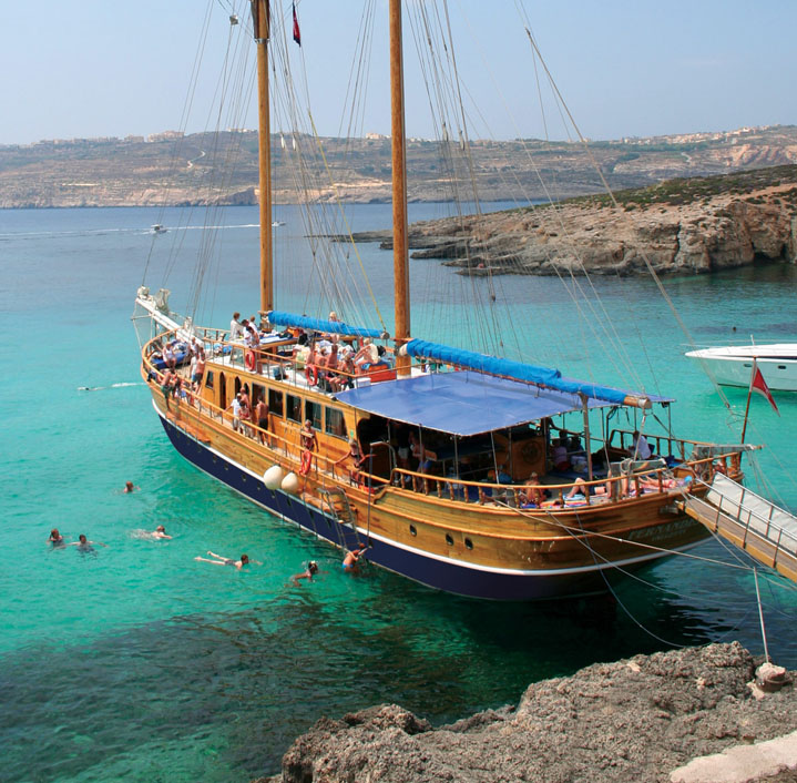 Crociere all-inclusive a Gozo, Comino e nella Laguna Blu