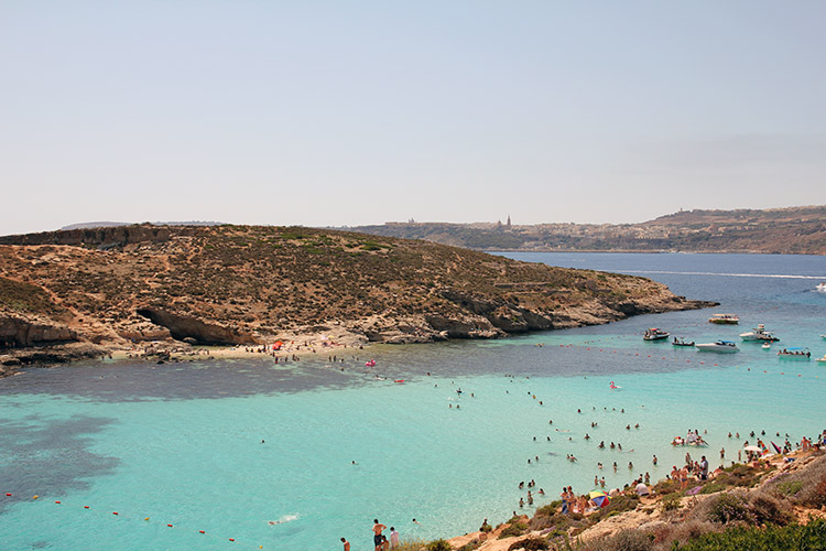 Excursion dʹune journée depuis la baie de Mellieha à Gozo et Comino.